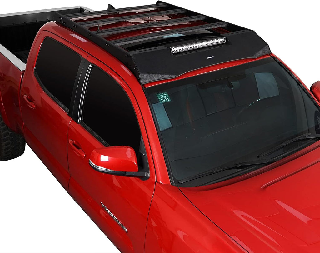 Roof Rack Basket Cargo Carrier with 100W LED Light Bar S185265
