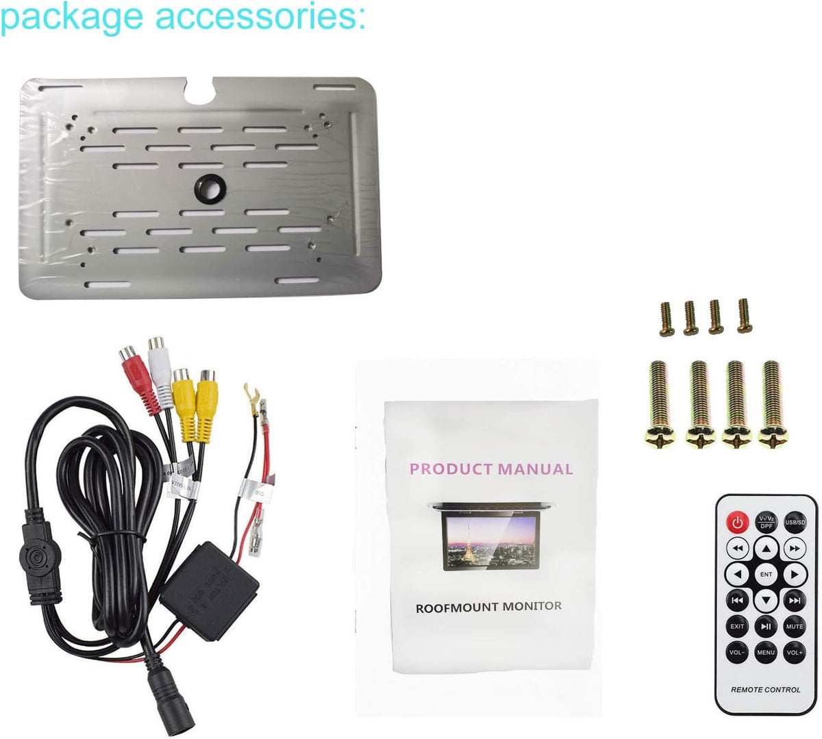 10.1in Flip Down Car Overhead Monitor O779743