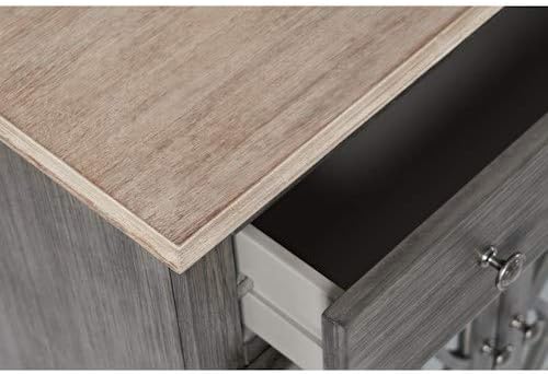 Six Door Grey Accent Cabinet R39997