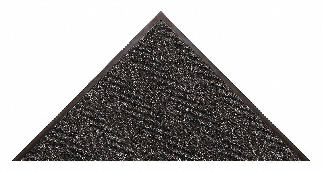 Charcoal Carpeted Entrance Mat 3 Ft x 20 Ft O86158