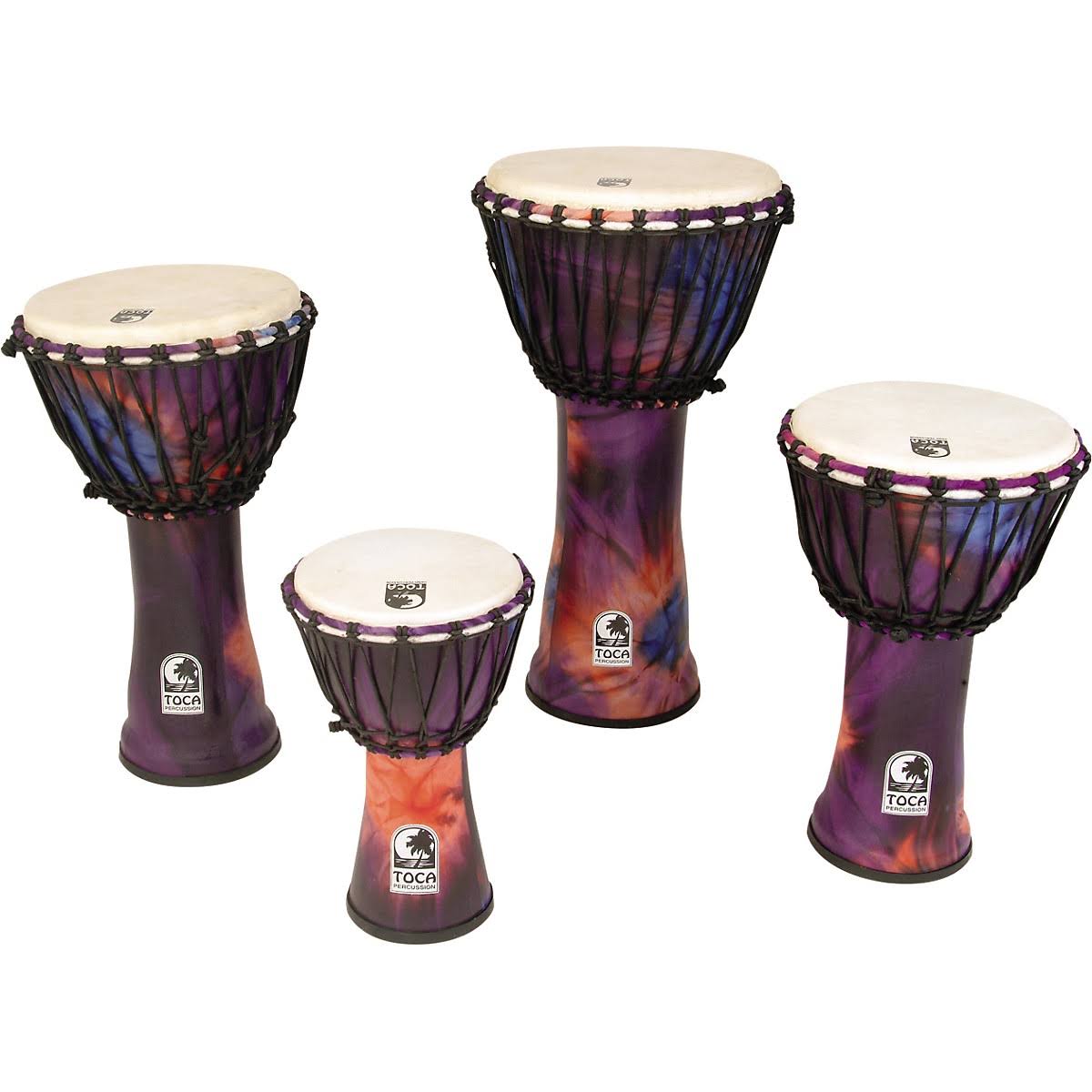 Purple Rope Tuned Djembe 12 in Q5451