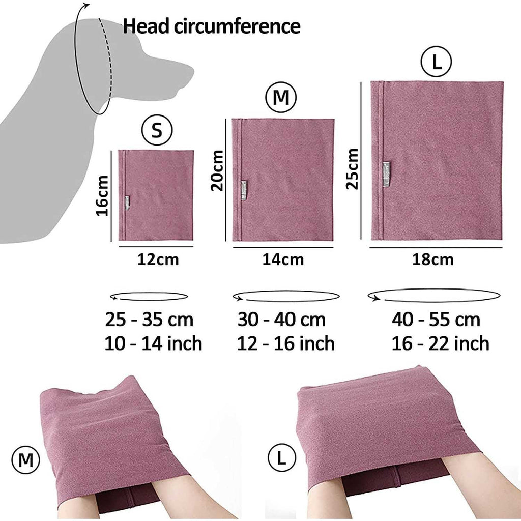 Dog Ear Cover for Bathing Drying and Grooming Y370