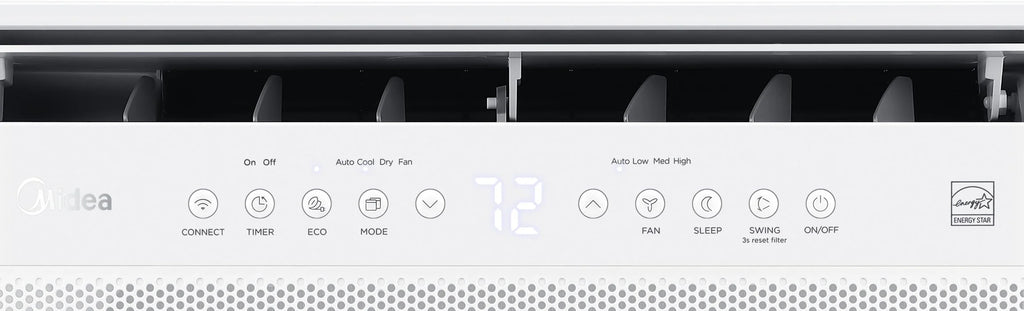 10,000 BTU Smart Inverter U-Shaped Window Air Conditioner J1193