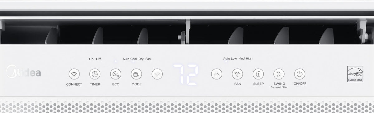 10,000 BTU Smart Inverter U-Shaped Window Air Conditioner J1193
