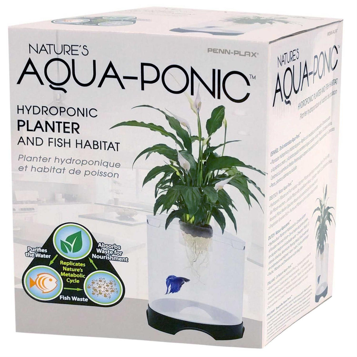 Aquaponic Planter and Aquarium for Betta Fish W102385
