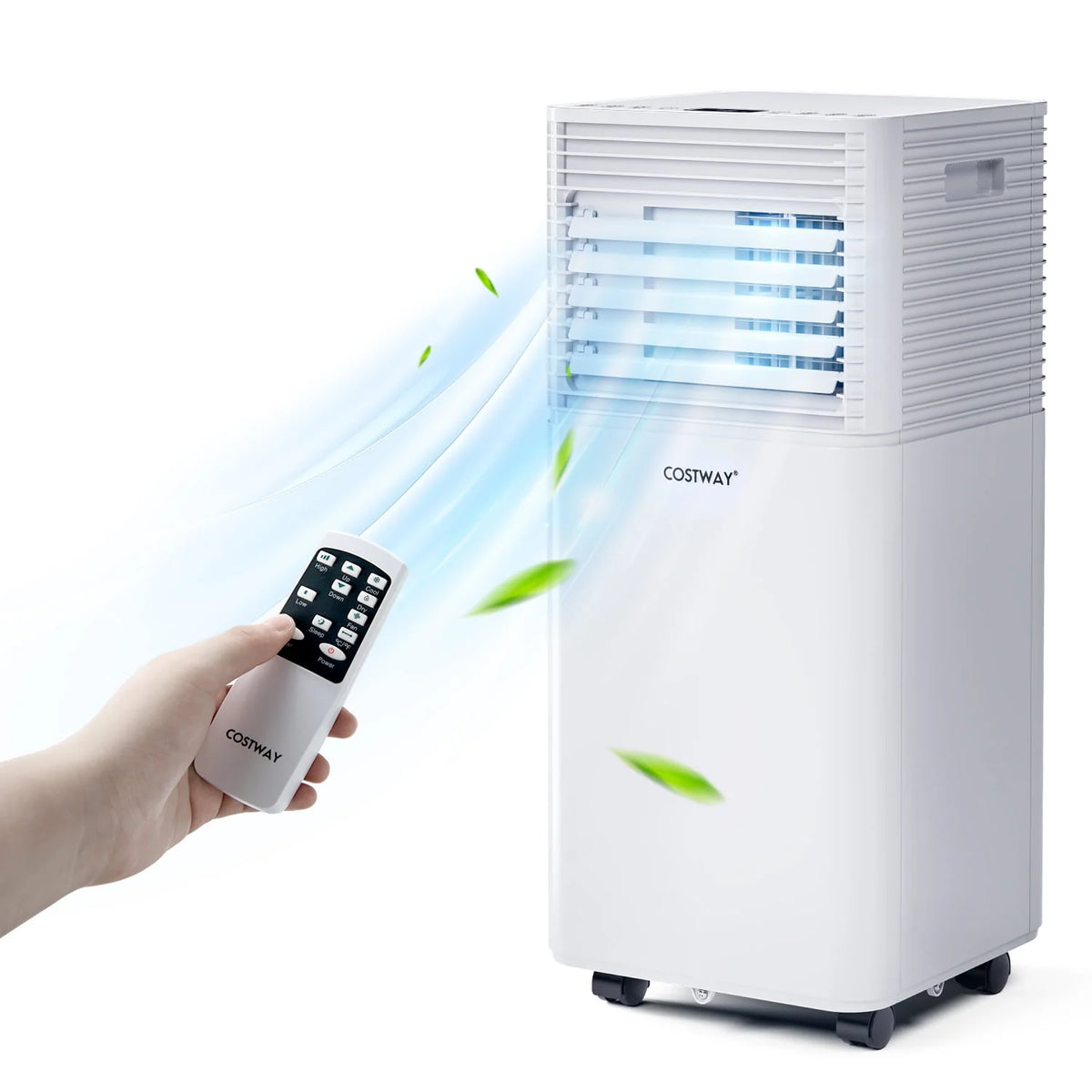 5000 BTU Portable Air Conditioner 3-in-1 Black D3579