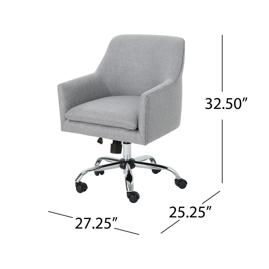 Gray Fabric Home Office Chair X232