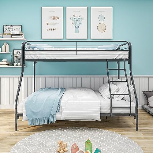 White Twin Over Twin Wood House Bunk Bed with Slide and Storage Staircase A103900