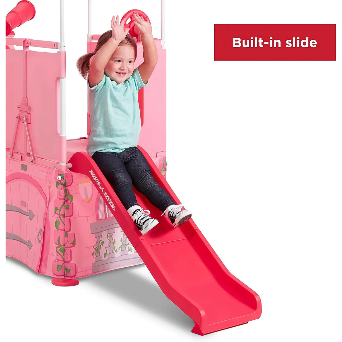 Pink Toddler Slide Playhouse Z633327