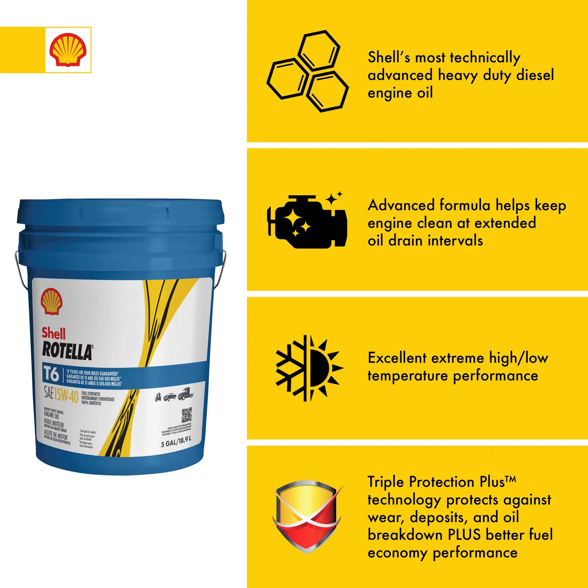 15W-40 Full Synthetic Diesel Engine Oil B545241