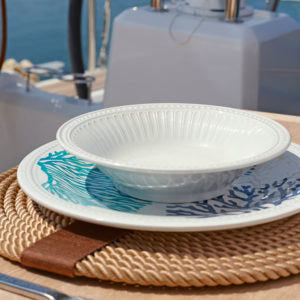 Flat Plate Blue Set 6 pcs S72149
