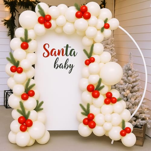 178 Pcs Christmas Baby Shower Balloon Arch Kit A266236