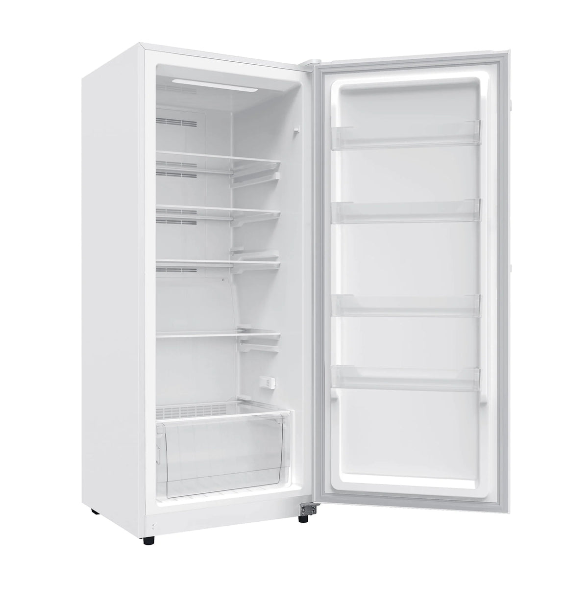 14 Cu. ft. Upright Convertible Freezer and Refrigerator White M6785