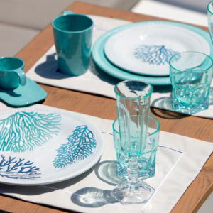 Flat Plate Blue Set 6 pcs S72149