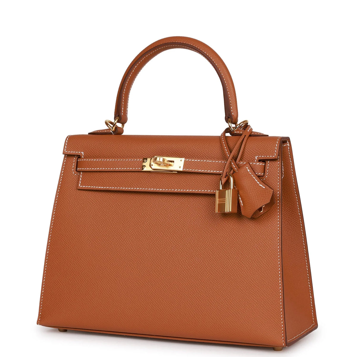 Gold Epsom Leather Handbag R8637