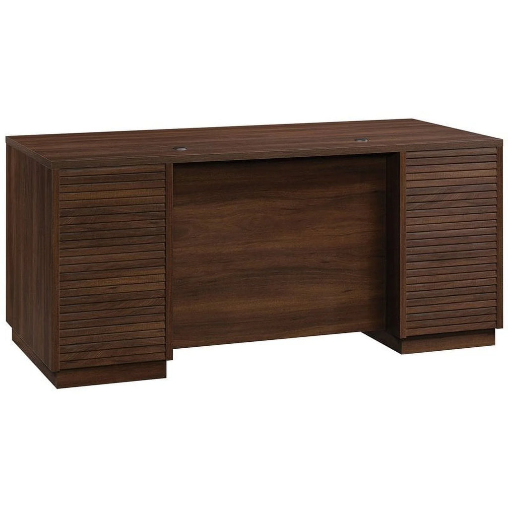 3-Piece Executive Desk & Hutch & Office Credenza Set W7304