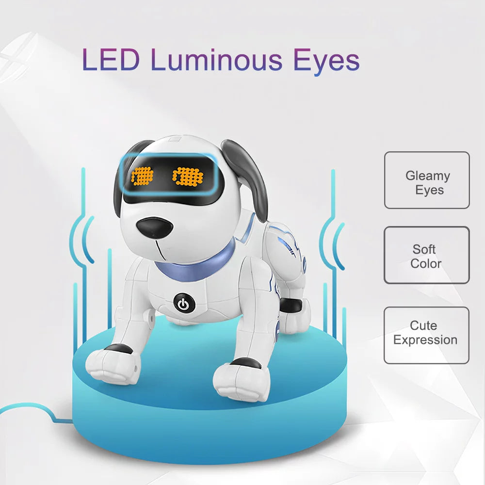 Remote Control Robotic Dog Toy with Light and Sound U439665