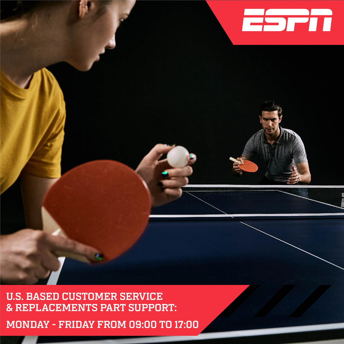 Official Size 2 Piece Table Tennis Table with Table Cover Z2775