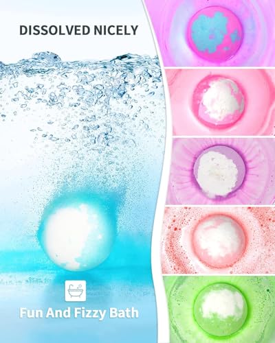 4.23 oz Natural Bath Bombs with Essential Oils H15163