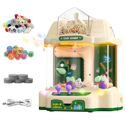 Claw Machine with LED Light and Adjustable Music T171