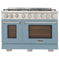 48 6.7 cu. ft. Natural Gas Range in Light Blue I363