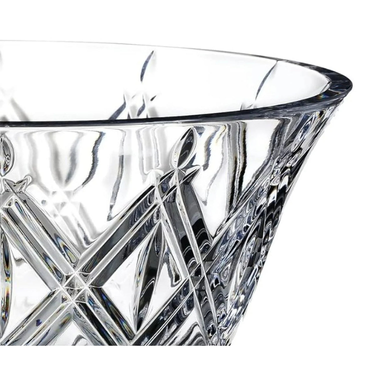 Clear Crystalline Decorative Bowl P4355