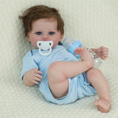 18 Inch Realistic Newborn Soft Body Baby Dolls with Accessories H4477