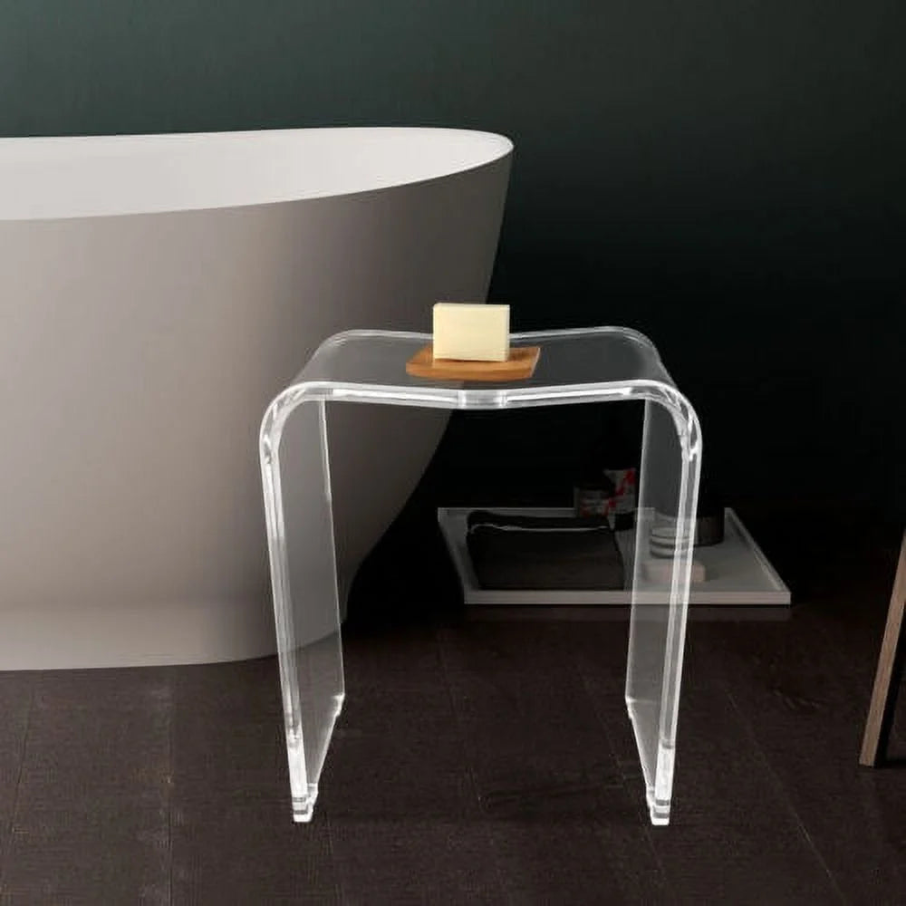 Acrylic Anti-Slip Shower Bench 300Lbs H9145