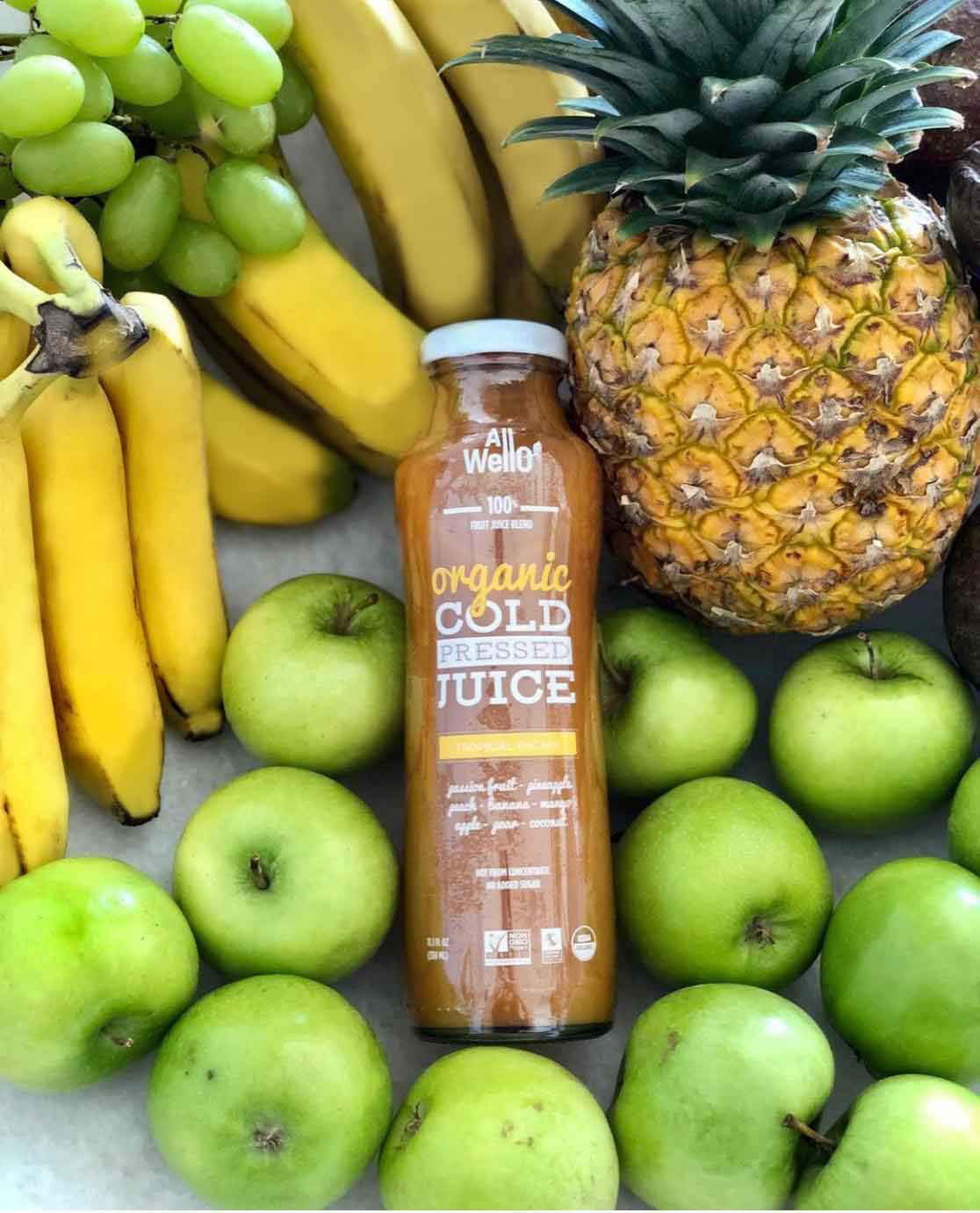Jugos Orgánicos Prensados en Frío sin Gluten 12 Jugos J167430
