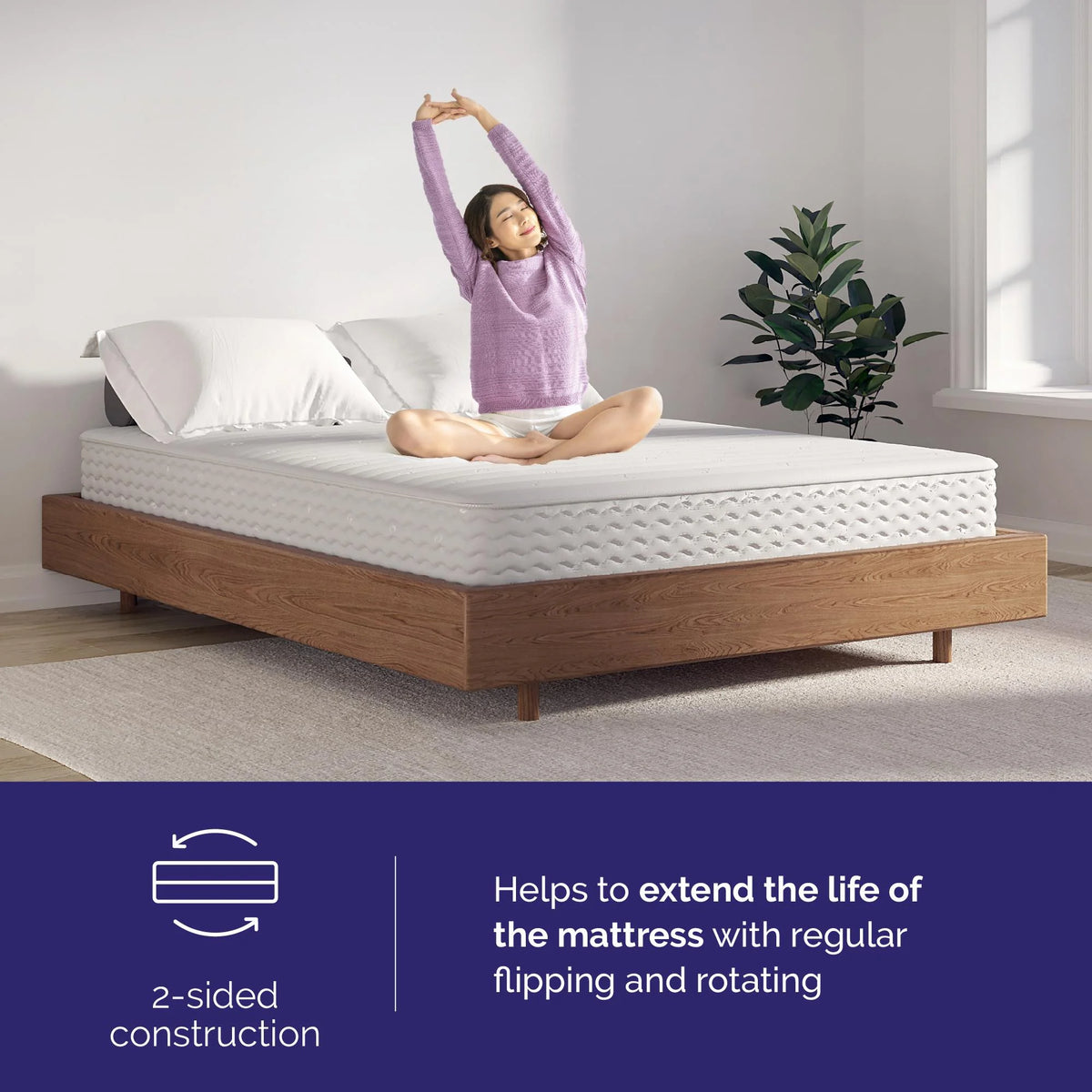 King Reversible Mattress G407