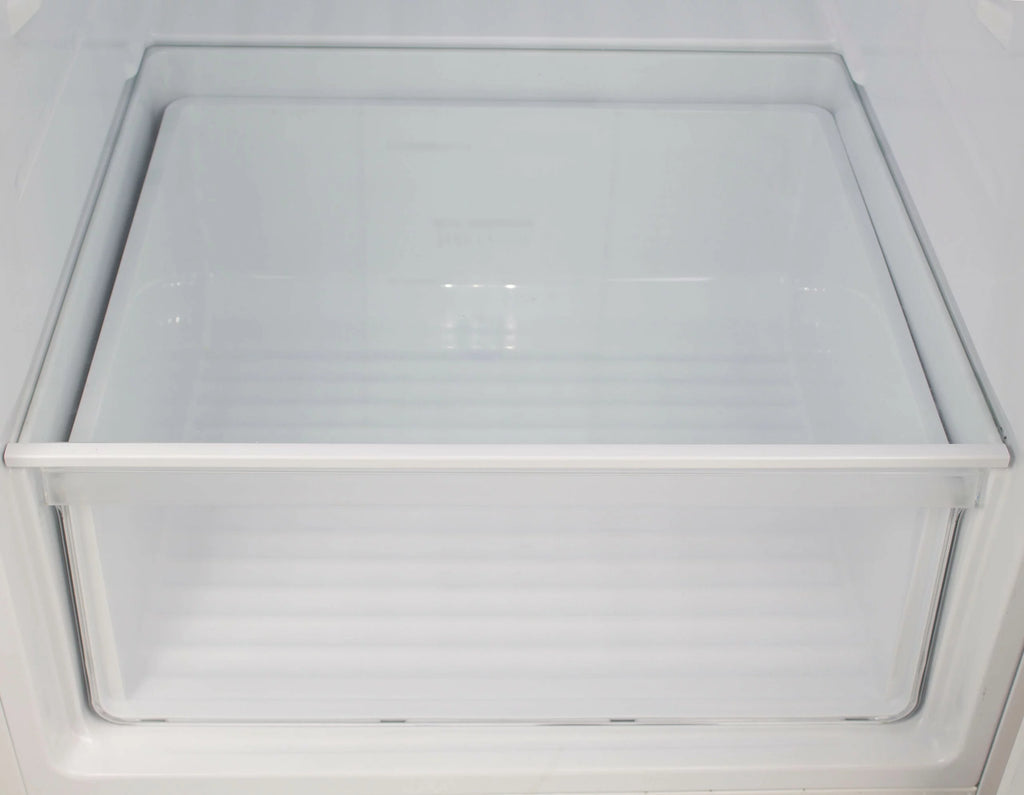 Apartment Size White Top Mount Fridge A2986