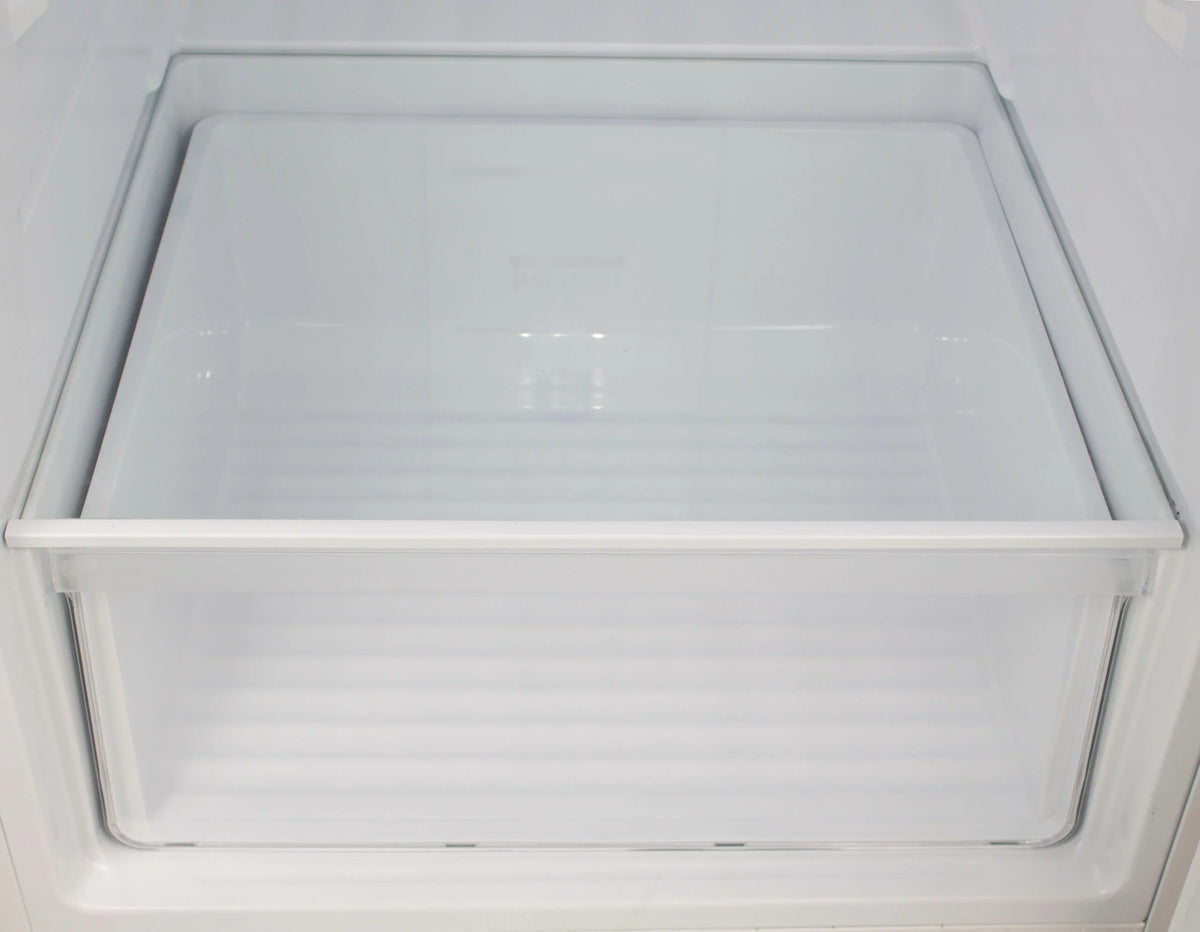 Apartment Size White Top Mount Fridge A2986