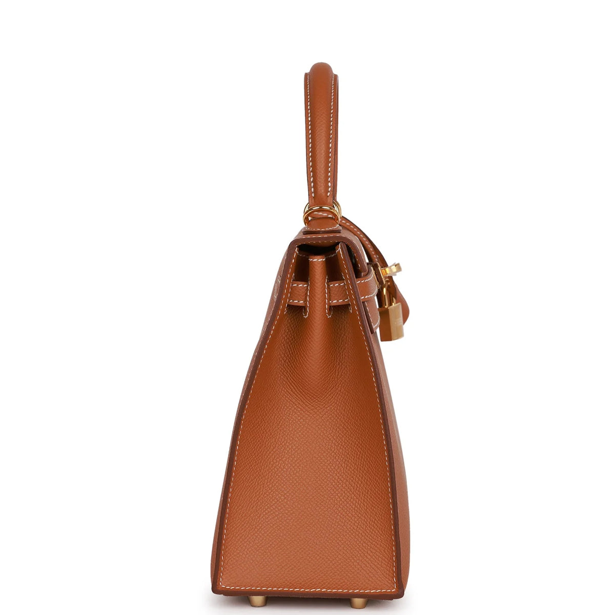 Gold Epsom Leather Handbag R8637