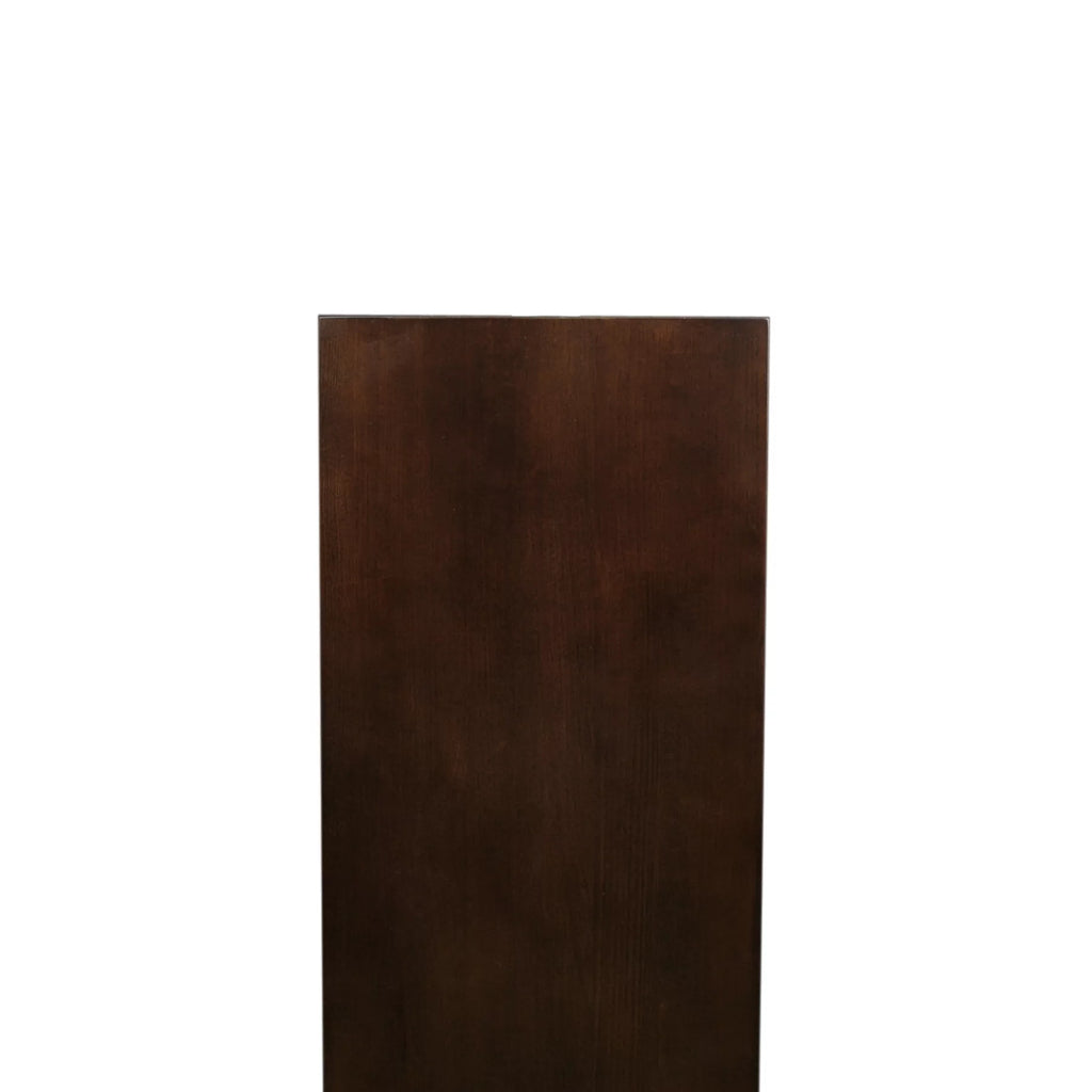 Chairside Table in Chocolate Oak Q86128