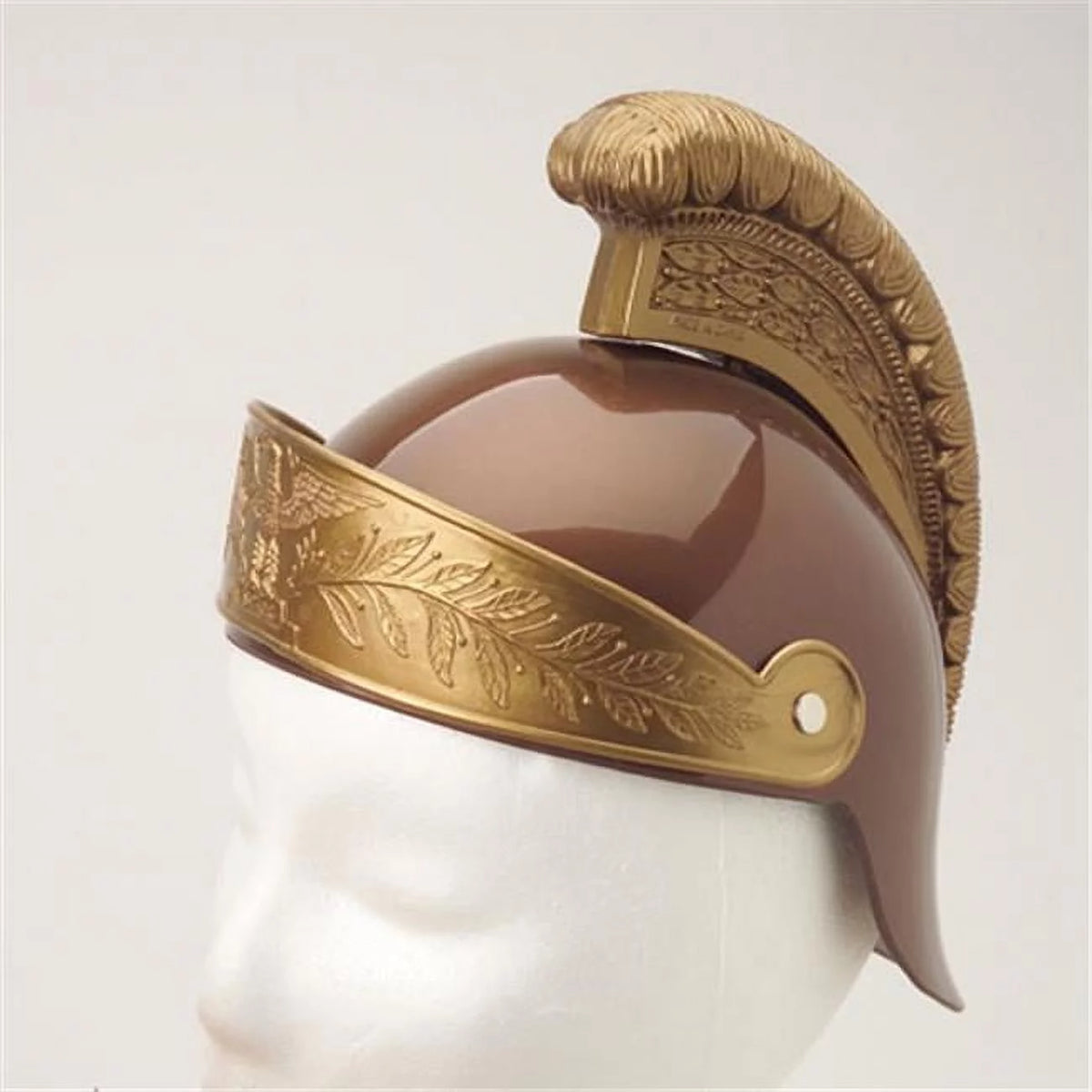 Brown Gold One Size Child Gladiator Helmet Costume Hat M438424