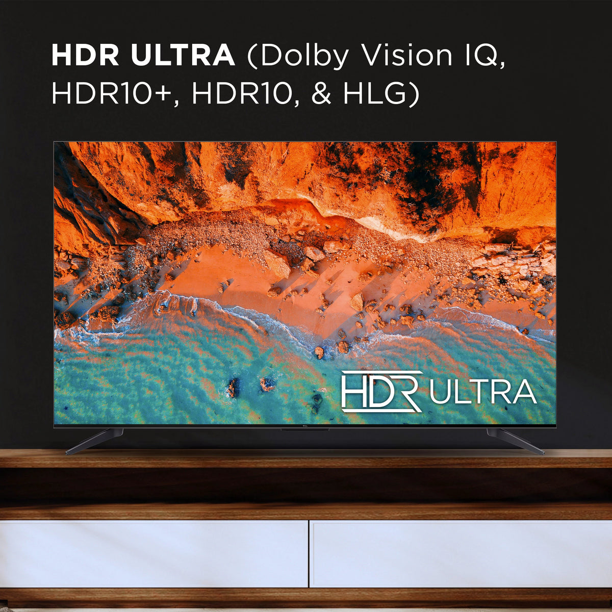 65" 4K QLED HDR Smart TV with Google TV V489919
