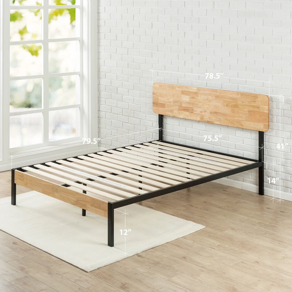 King Metal Platform Bed Frame O978277