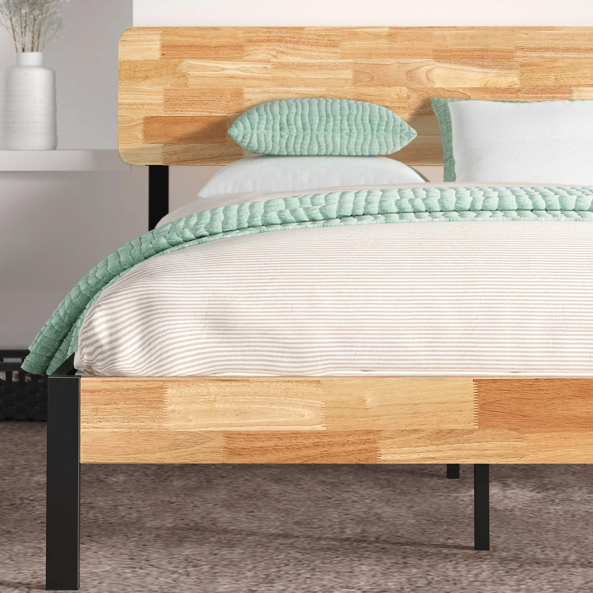 King Metal Platform Bed Frame O978277