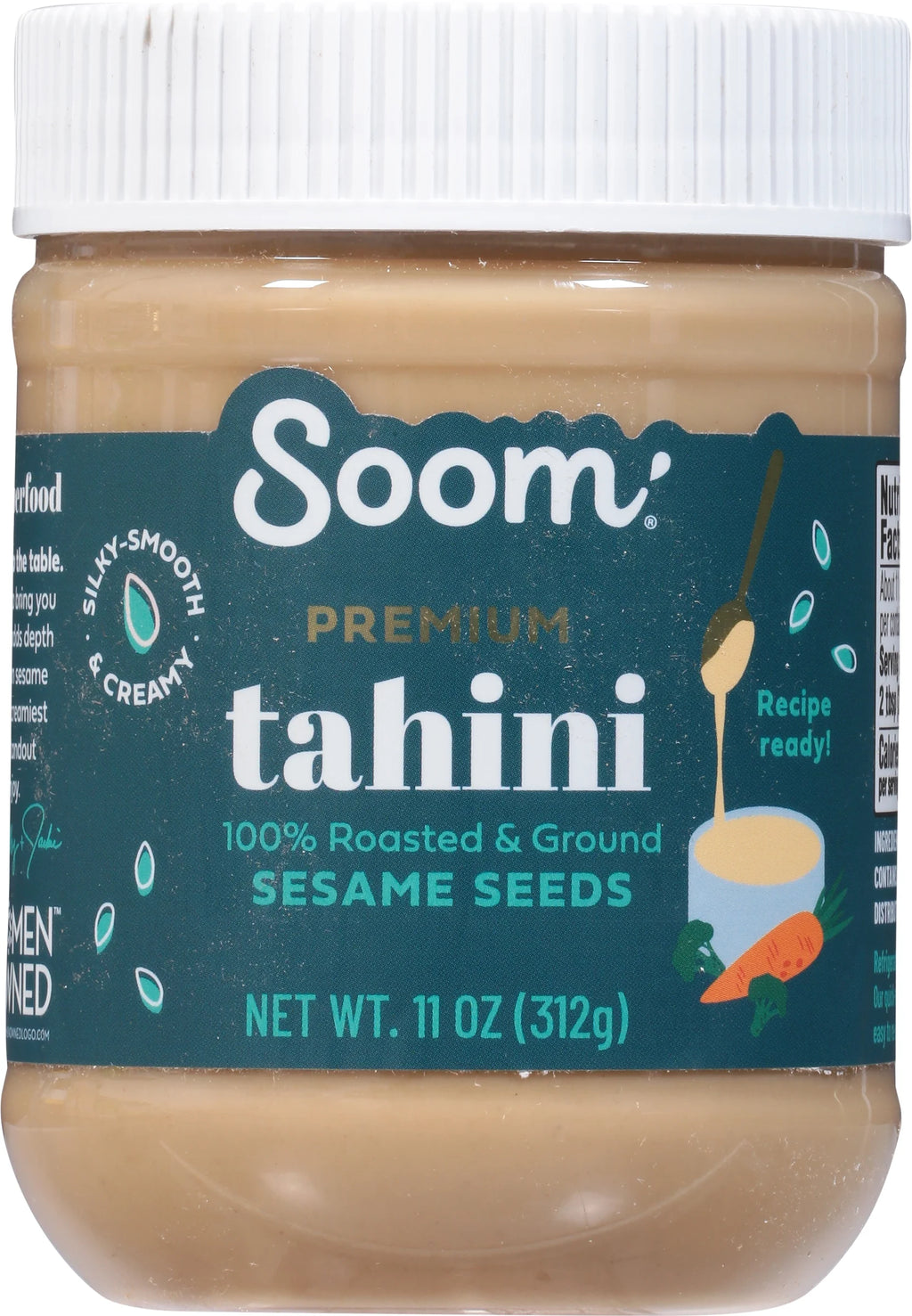 Tahini Sesame 6-11 OZ Q90326