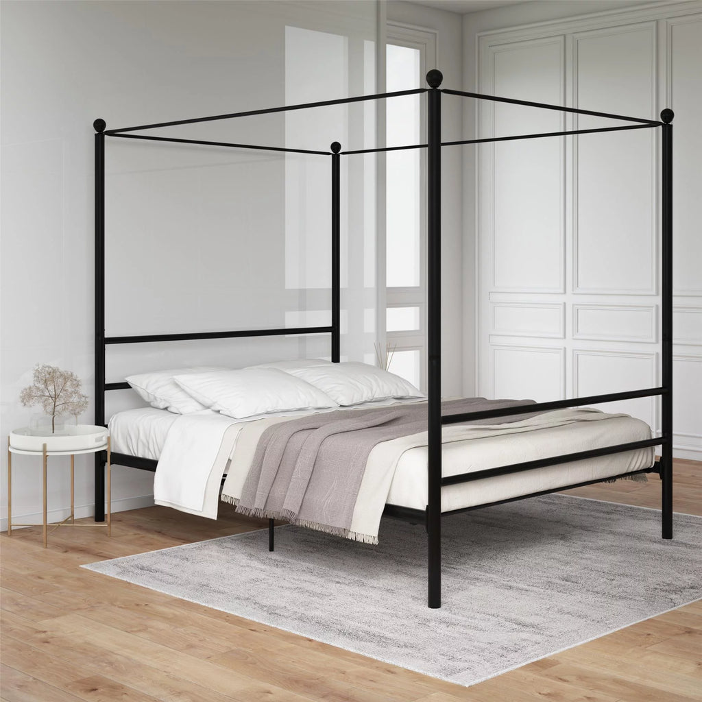 Metal Canopy Bed W6103