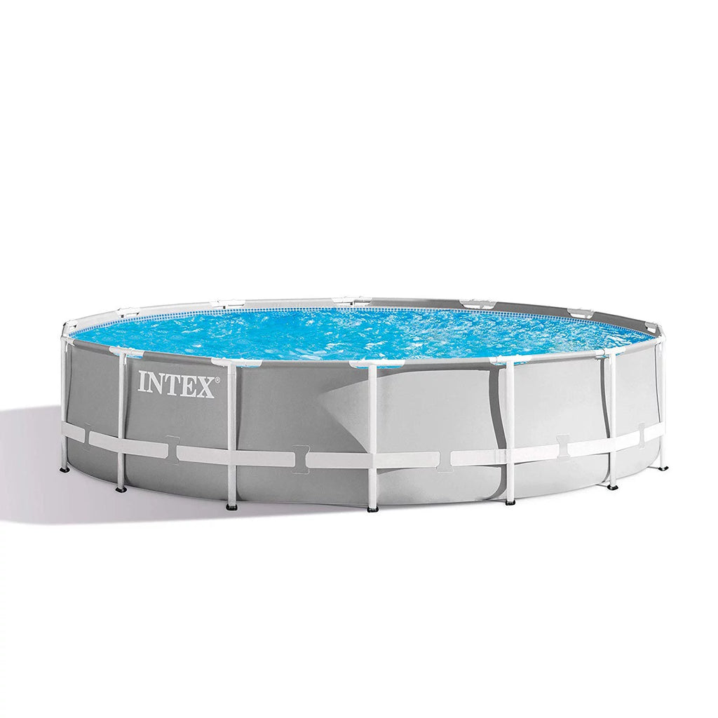 14 Foot x 42 Inch Above Ground Swimming Pool Set with Filter X394110
