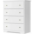 White 4 Drawer Dresser A799611