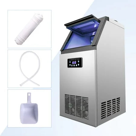 Commercial Ice Maker Machine 36 Ice Cube 130lb/24h X4472