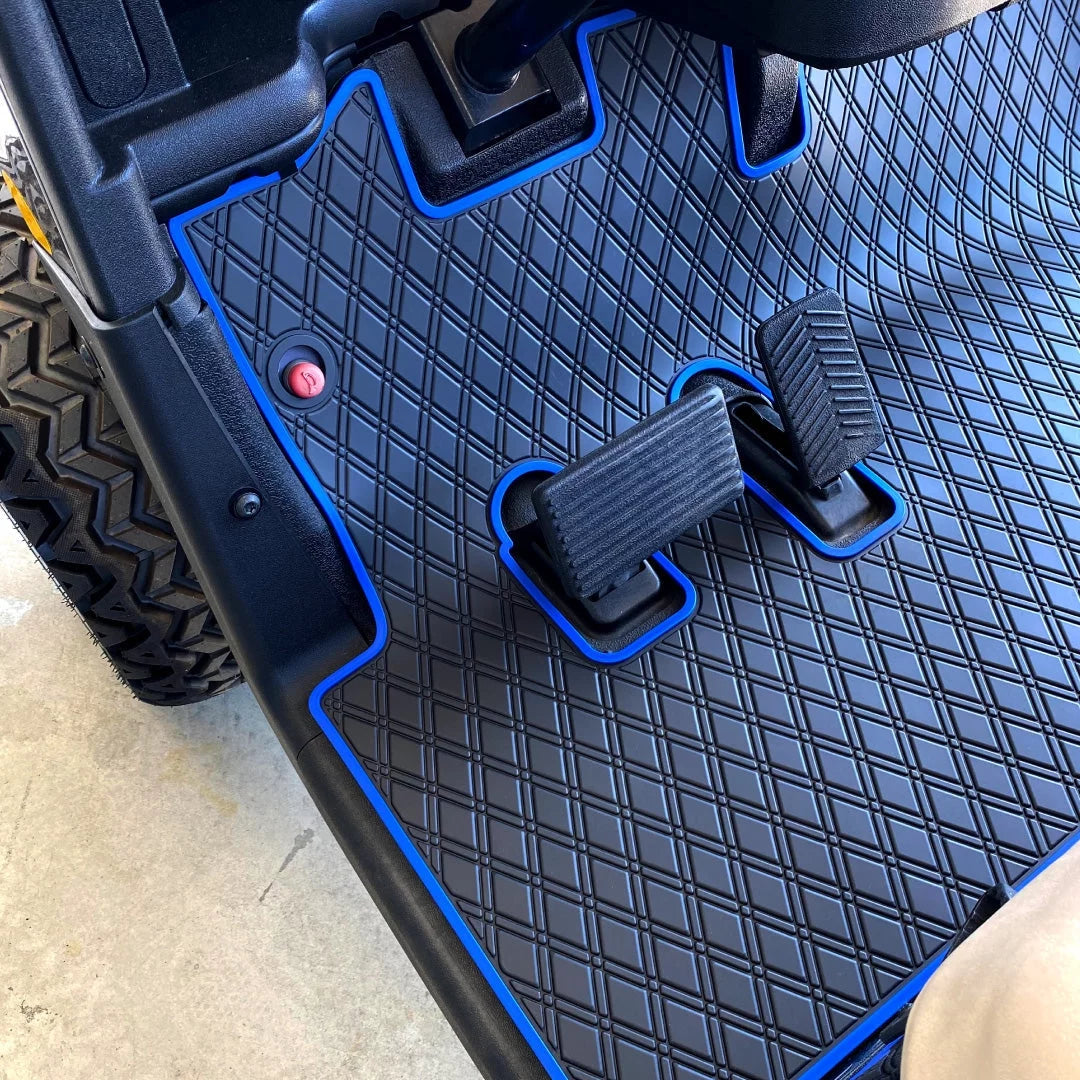 Black Golf Cart Floor Liner Mat P26767