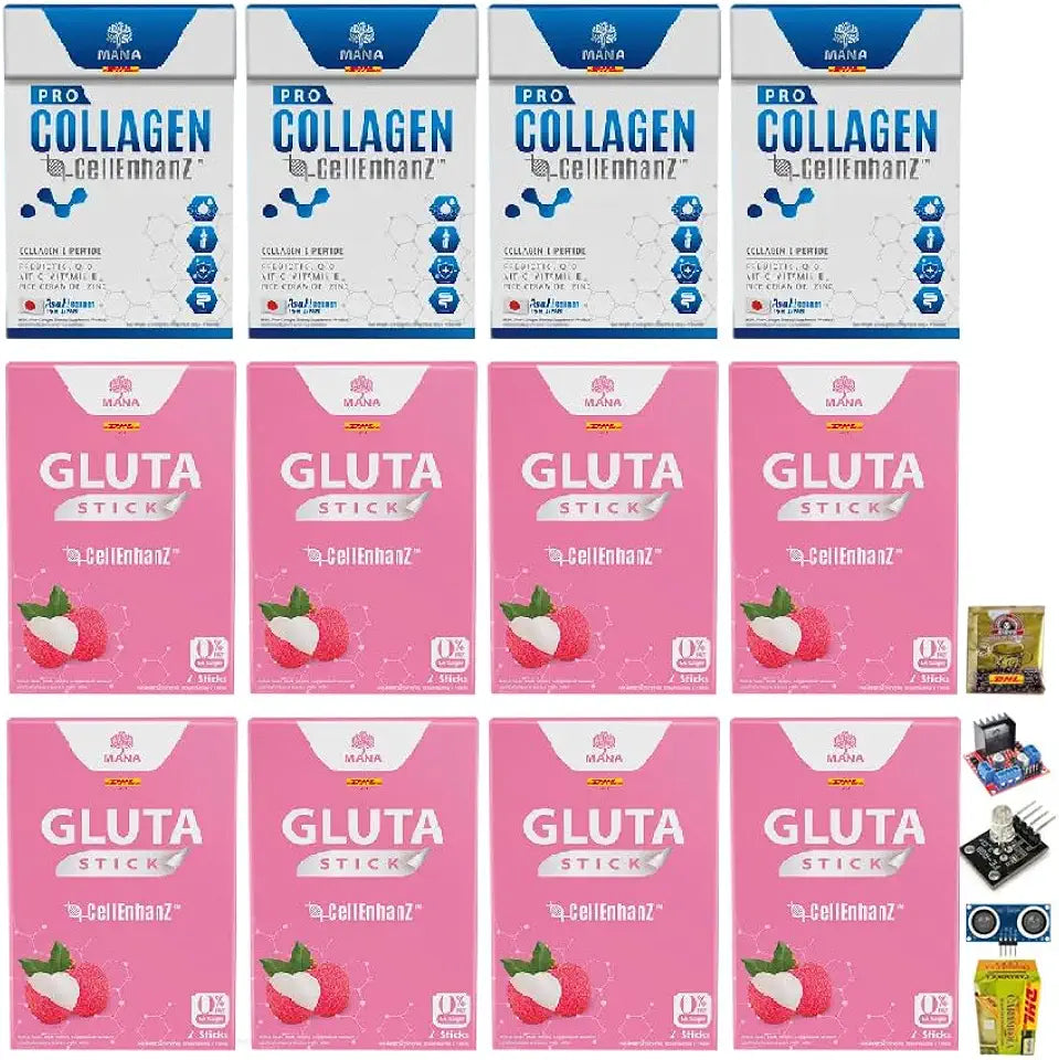 Collagen Gluta Set 4 + 8 Sachets Q194