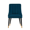 Velvet and Leatherette Dining Chair O92876