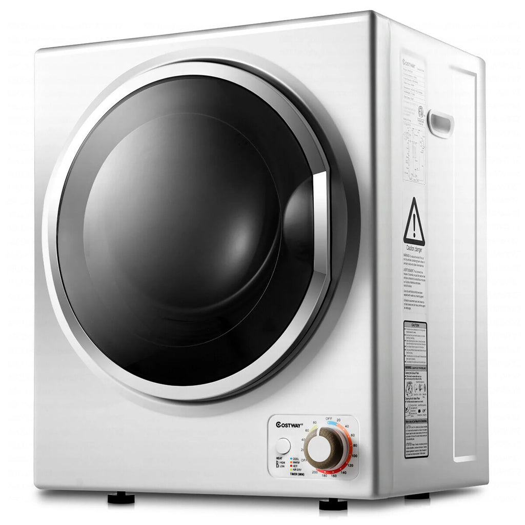 Compact Electric Cloth Dryer Stainless Steel Wall Mounted 1.5 cu.ft. J18808