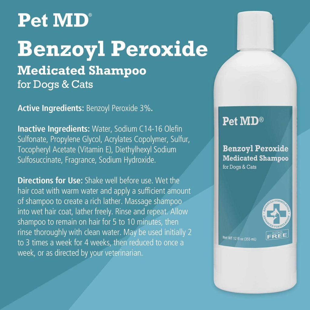 Benzoyl Peroxide Dog & Cat Shampoo C57941