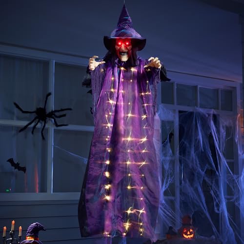 72” Hanging Witch Halloween Decoration S5368