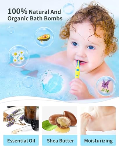 4.23 oz Natural Bath Bombs with Essential Oils H15163